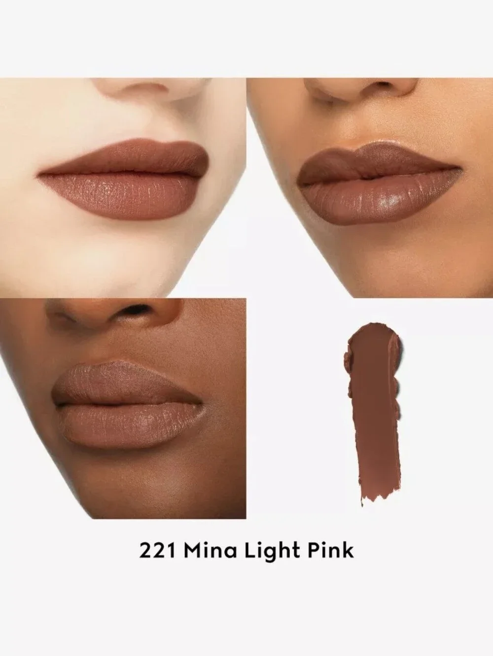 Mina Light Pink Gucci Rouge à Lèvres Satin Lipstick Full Size Brand New In Box